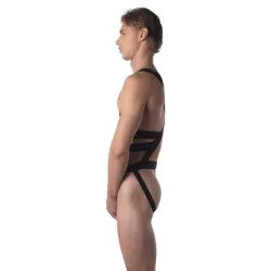 Barcode Berlin Harnais élastique ELON Noir